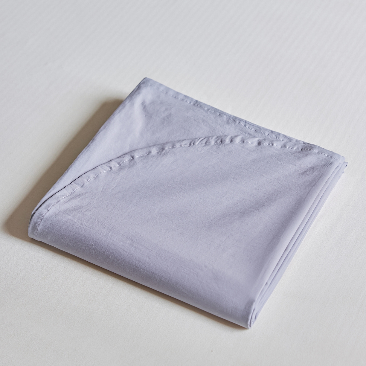 91家纺网 家纺一手货源 找家纺 轩和家居 2025新款70S砂洗长绒棉床单 云水