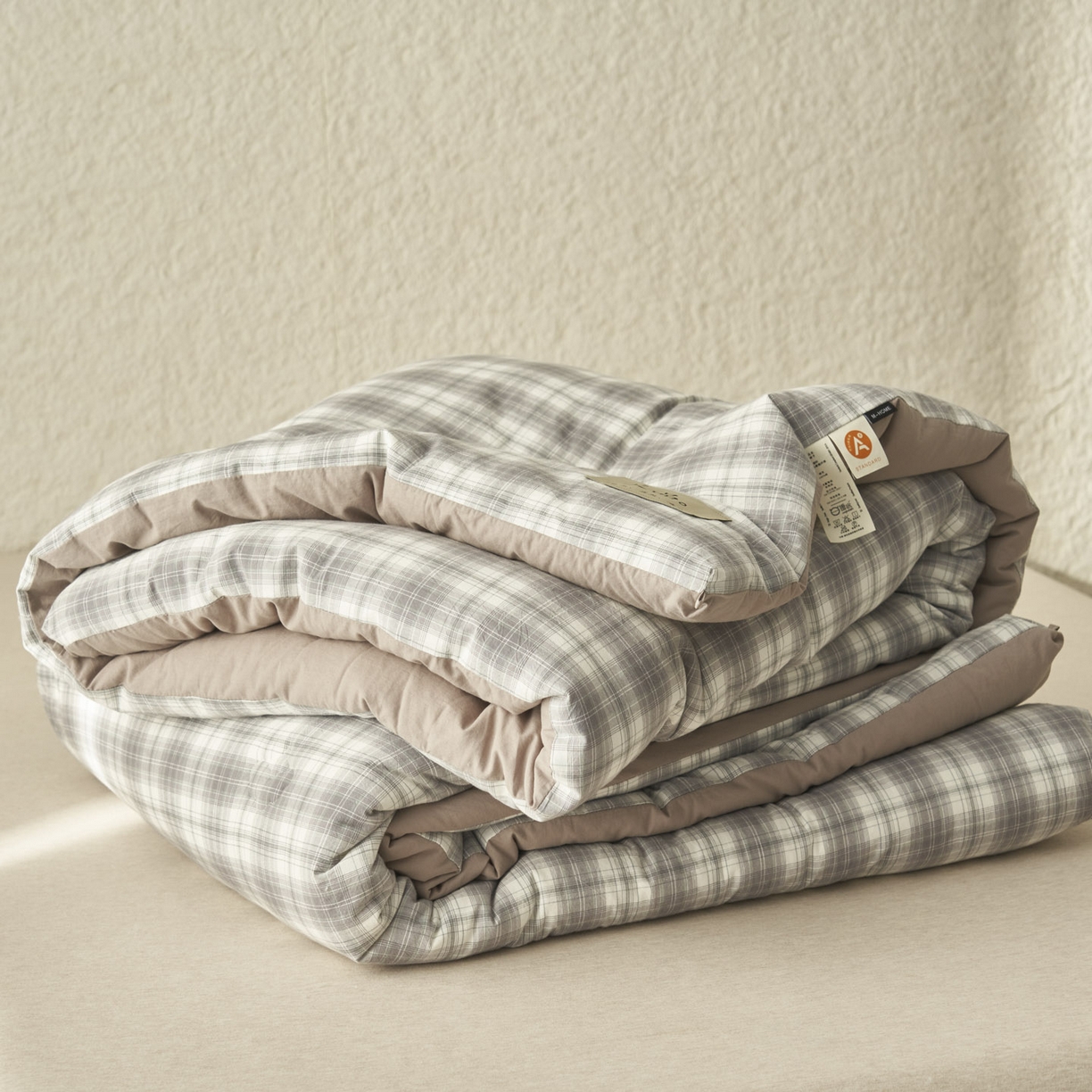 91家纺网 家纺一手货源 找家纺 子由家居 2025新款无印风100%新疆棉花被被子被芯 无印风-简约格调