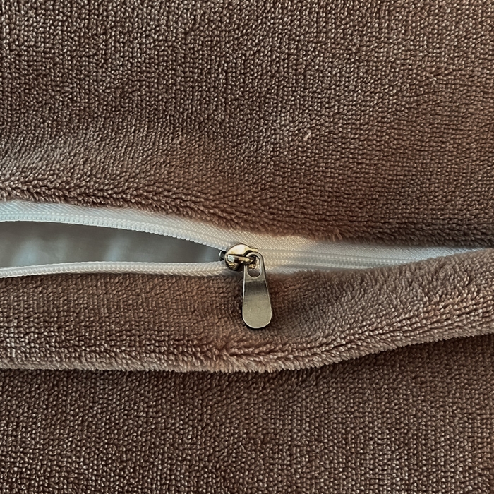 91家纺网 家纺一手货源 找家纺 子曰 2025新款美拉德高克重兔绒牛奶绒床盖款四件套 简约款-玫瑰(咖)