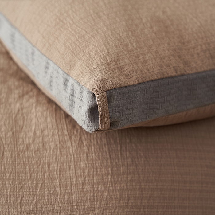 91家纺网 家纺一手货源 找家纺 子由家居 2025新款木棉立体100%棉花被被子被芯 木棉棉花-卡其