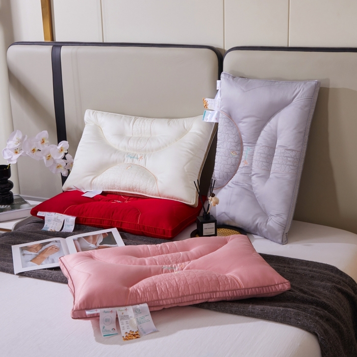 91家纺网 家纺一手货源 找家纺 万聚凯枕芯 2025新款大豆枕头枕芯 组合图