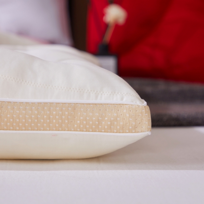 91家纺网 家纺一手货源 找家纺 万聚凯枕芯 2025新款大豆枕头枕芯 白色