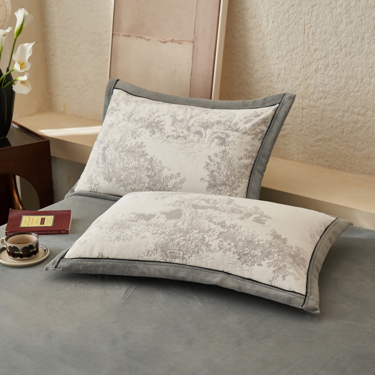 91家纺网 家纺一手货源 找家纺 子由家居 2025新款230g牛奶绒染色雕花可拆洗被套冬被 雕花被套-梦境