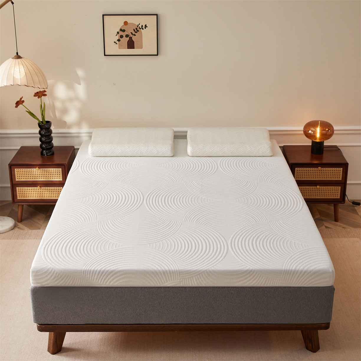 91家纺网 家纺一手货源 找家纺 （总）芊梵床垫 2025新款记忆棉复合海绵床垫