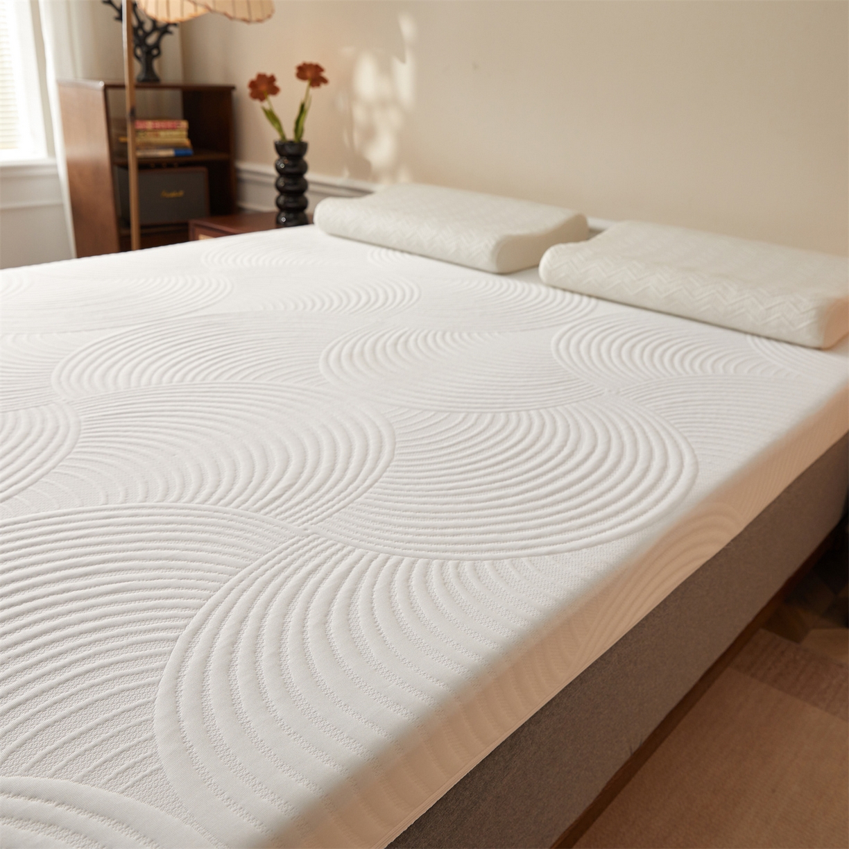 91家纺网 家纺一手货源 找家纺 芊梵床垫 2025新款记忆棉复合海绵床垫 记忆棉复合海绵床垫（厚9cm）