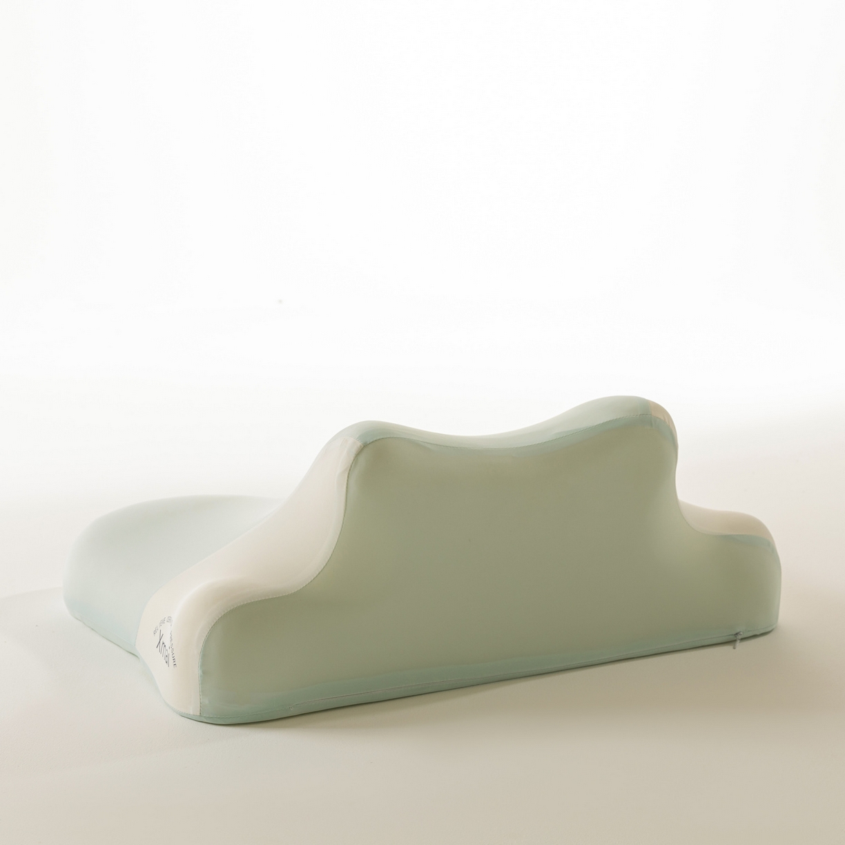 91家纺网 家纺一手货源 找家纺 亚龙工厂店 2025新款多功能慢回弹趴睡枕记忆棉枕头 冰晶绿