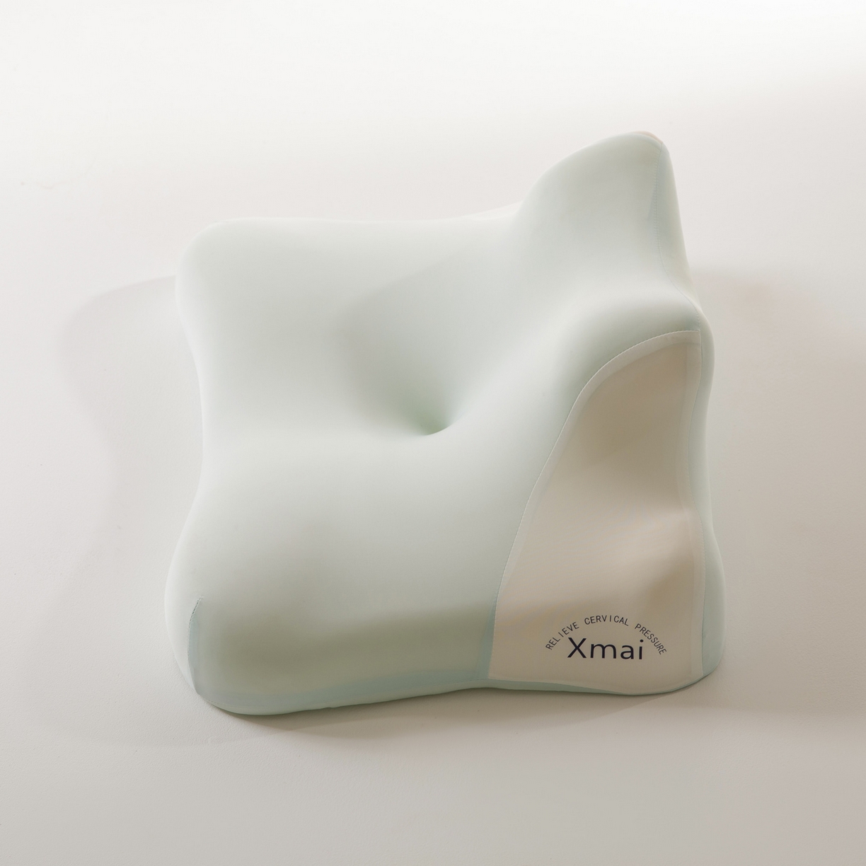 91家纺网 家纺一手货源 找家纺 亚龙工厂店 2025新款多功能慢回弹趴睡枕记忆棉枕头 冰晶绿