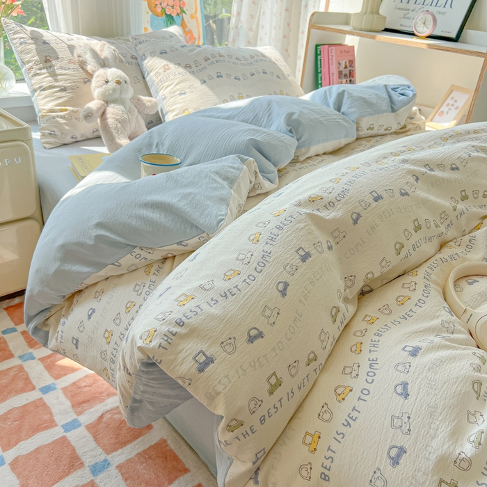 91家纺网 家纺一手货源 找家纺 （总）玉海棠家纺 2025新款云感双层纱暗合四件套