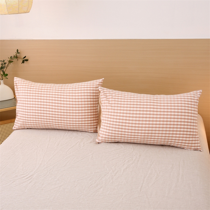 91家纺网 家纺一手货源 找家纺 好睡棉 2025新款无印风可拆洗新疆棉花被冬被春秋被夏被四季被子被芯 粉小格