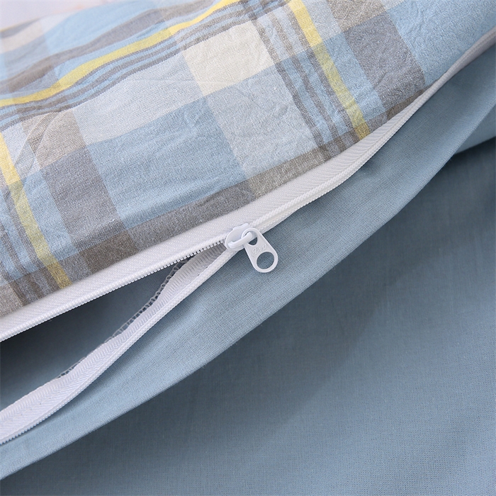 91家纺网 家纺一手货源 找家纺 好睡棉 2025新款无印风可拆洗新疆棉花被冬被春秋被夏被四季被子被芯 莫妮蓝