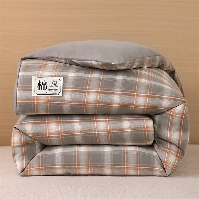 91家纺网 家纺一手货源 找家纺 好睡棉 2025新款无印风可拆洗新疆棉花被冬被春秋被夏被四季被子被芯 暖阳格