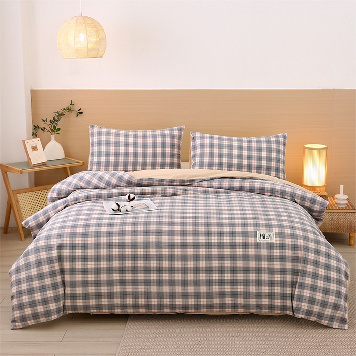 91家纺网 家纺一手货源 找家纺 好睡棉 2025新款无印风可拆洗新疆棉花被冬被春秋被夏被四季被子被芯 清雅灰