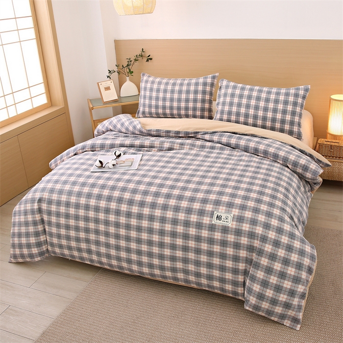 91家纺网 家纺一手货源 找家纺 好睡棉 2025新款无印风可拆洗新疆棉花被冬被春秋被夏被四季被子被芯 清雅灰