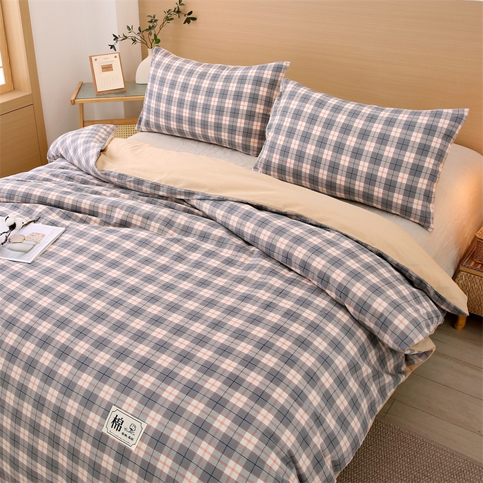 91家纺网 家纺一手货源 找家纺 好睡棉 2025新款无印风可拆洗新疆棉花被冬被春秋被夏被四季被子被芯 清雅灰