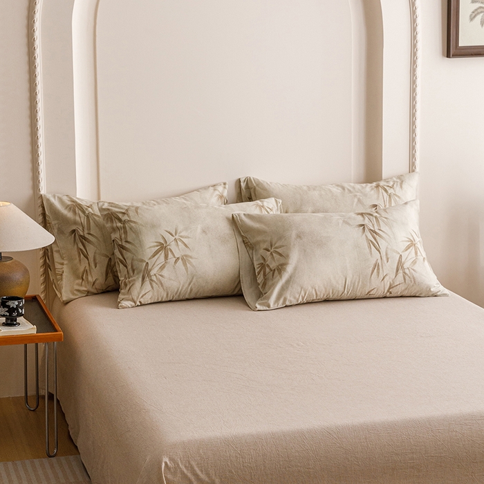 91家纺网 家纺一手货源 找家纺 爱思佳 2025新款棉麻数码印花单品枕套枕套单件-单枕套 顽趣