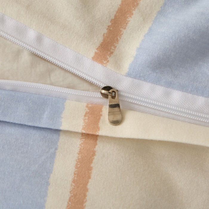 91家纺网 家纺一手货源 找家纺 蓝邻家纺 2025新款全棉磨毛卡通刺绣款四件套--毛巾绣系列 汉堡先生