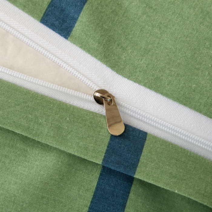 91家纺网 家纺一手货源 找家纺 蓝邻家纺 2025新款全棉磨毛卡通刺绣款四件套--毛巾绣系列 瑞瑞-绿