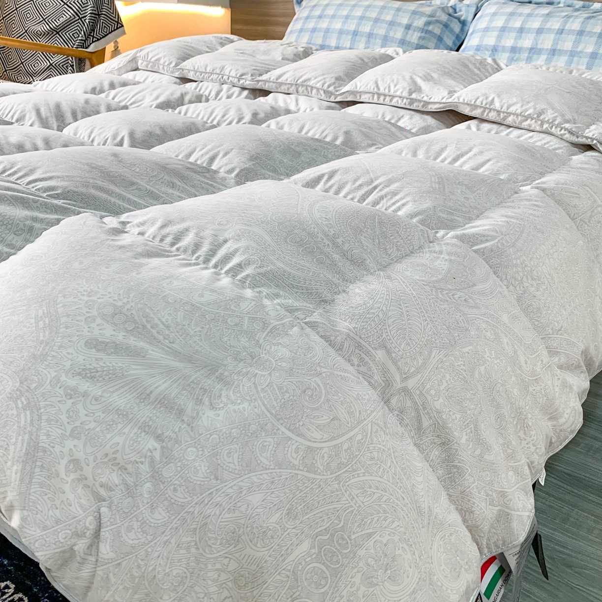 91家纺网 家纺一手货源 找家纺 （总）华盛羽绒被壳 2025新款高端静音羽绒被