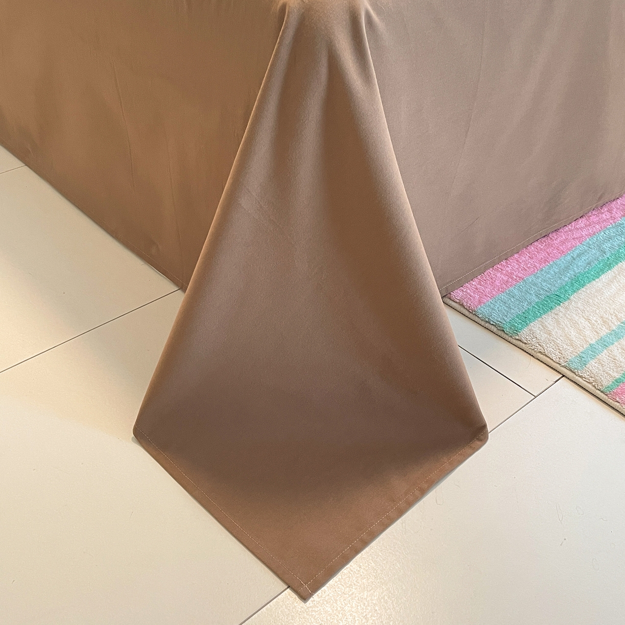 91家纺网 家纺一手货源 找家纺 蓝邻家纺 2025新款全棉磨毛卡通刺绣款四件套--毛巾绣系列 酷萌仔