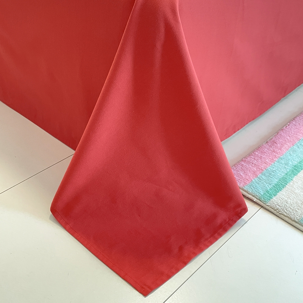 91家纺网 家纺一手货源 找家纺 蓝邻家纺 2025新款全棉磨毛卡通刺绣款四件套--毛巾绣系列 萌熊贝贝