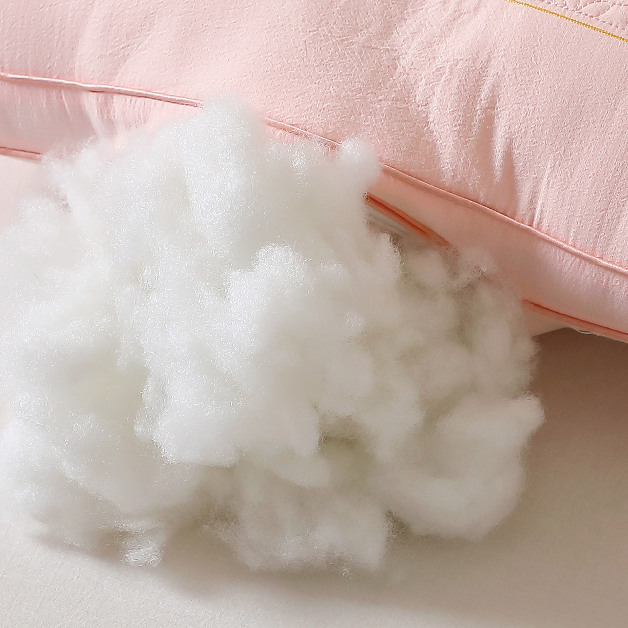 91家纺网 家纺一手货源 找家纺 万聚凯枕芯 2025新款亲肤木棉大桔大利枕头枕芯 大桔大利-粉色