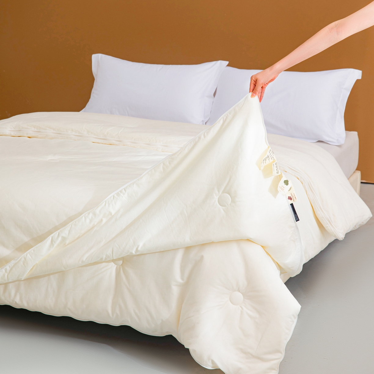 91家纺网 家纺一手货源 找家纺 （总）子由家居 2025新款纯棉60长绒棉55大豆被被子被芯