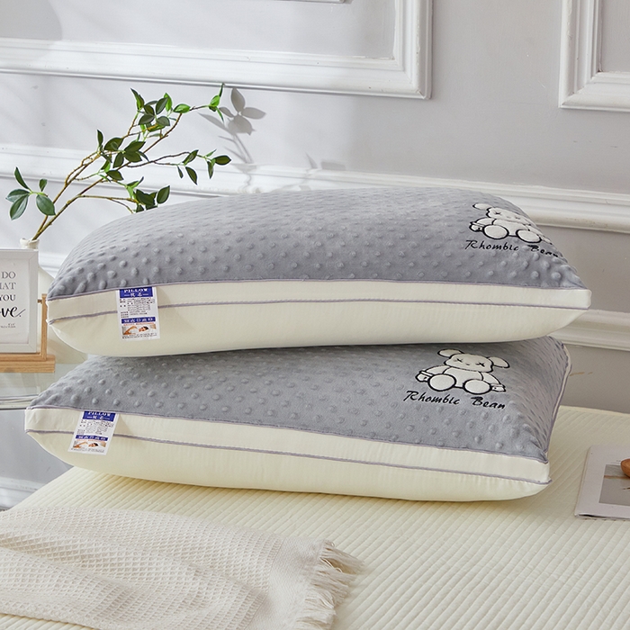 （总）万聚凯枕芯 2025新款豆豆熊枕头枕芯