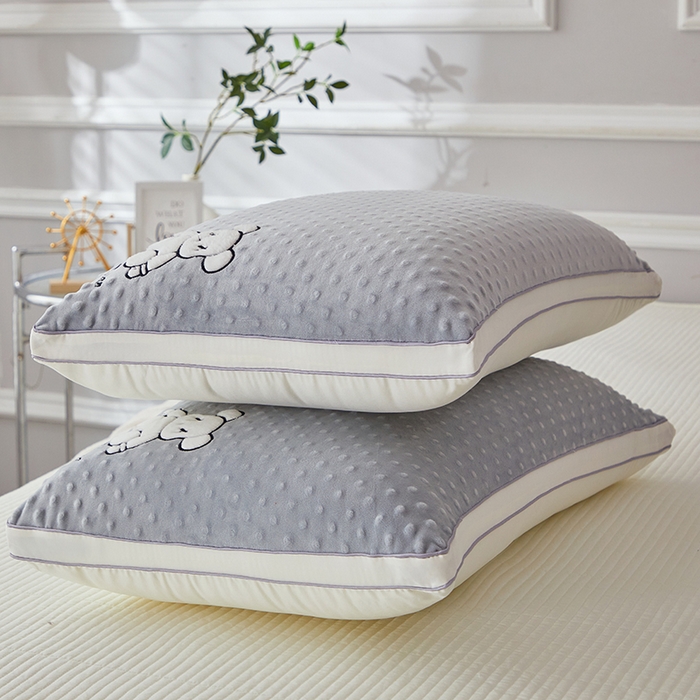 91家纺网 家纺一手货源 找家纺 （总）万聚凯枕芯 2025新款豆豆熊枕头枕芯