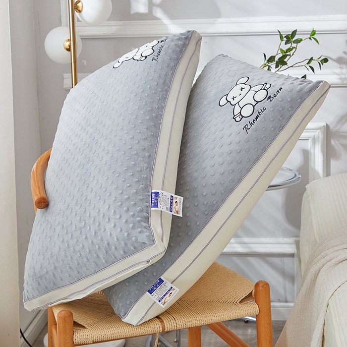 91家纺网 家纺一手货源 找家纺 （总）万聚凯枕芯 2025新款豆豆熊枕头枕芯