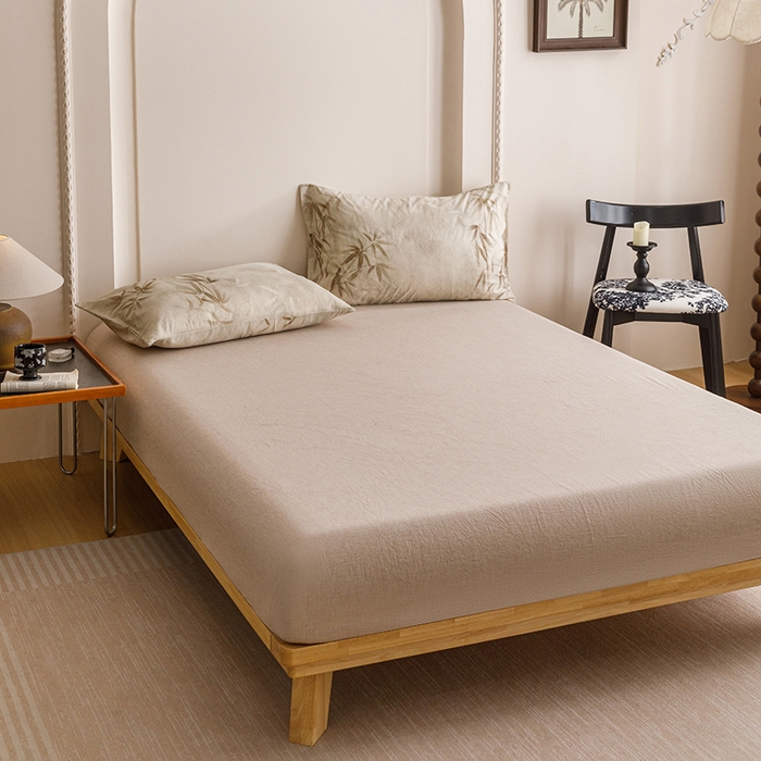 91家纺网 家纺一手货源 找家纺 爱思佳 2025新款棉麻数码印花四件套 顽趣