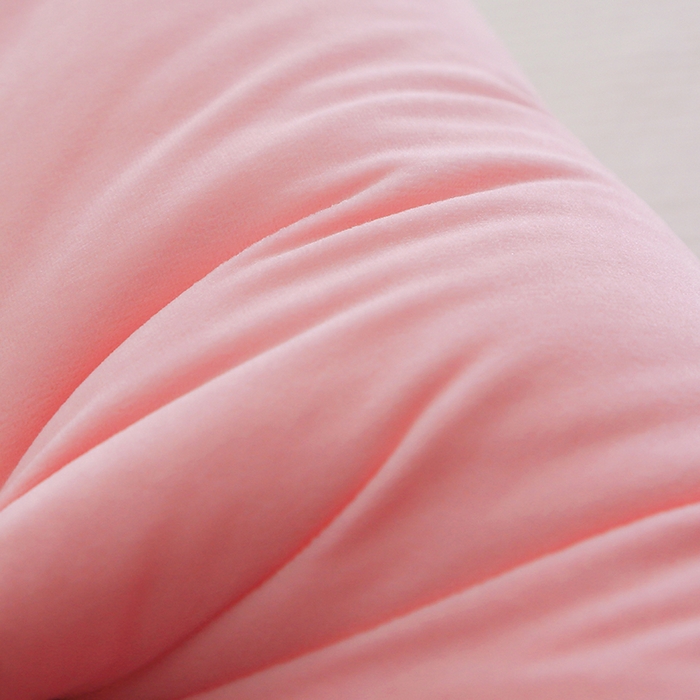 91家纺网 家纺一手货源 找家纺 万聚凯枕芯 2025新款云朵绒枕头枕芯 粉色