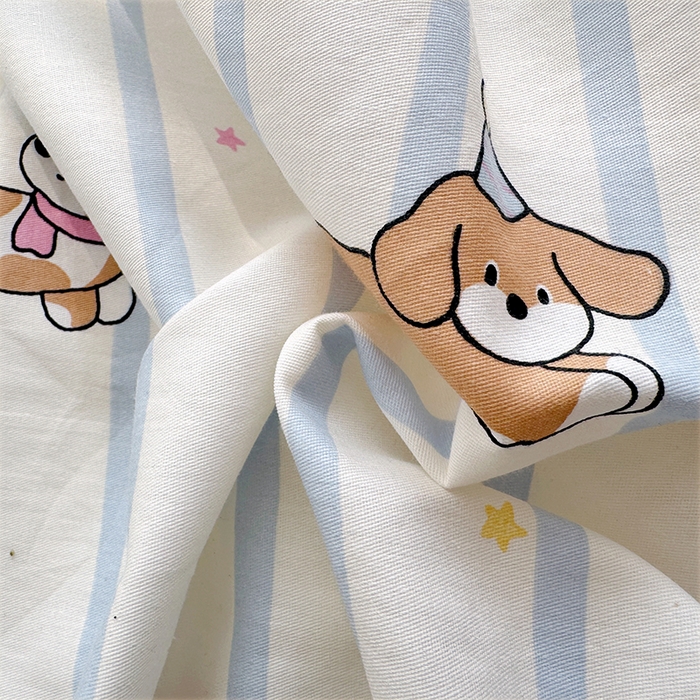 91家纺网 家纺一手货源 找家纺 丫丫家纺 2025学生季全棉高克重豆豆绒三四件套加厚保暖婴儿绒牛奶绒单被套单人双人被套加大号棉加绒三四件套   糖纸童年