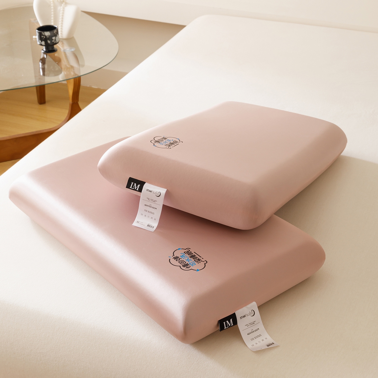 91家纺网 家纺一手货源 找家纺 （总）乐美家纺 2025新款可机洗慢回弹护颈记忆枕枕头枕芯