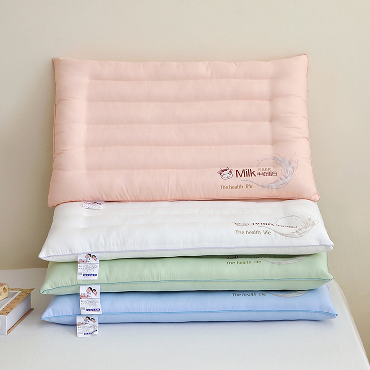 （总）万聚凯枕芯 2025新款Milk牛奶蛋白定型枕枕头枕芯