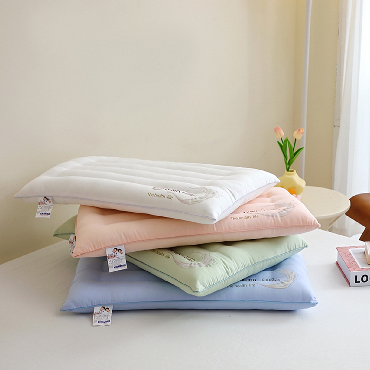 91家纺网 家纺一手货源 找家纺 万聚凯枕芯 2025新款Milk牛奶蛋白定型枕枕头枕芯 组图仅供参考