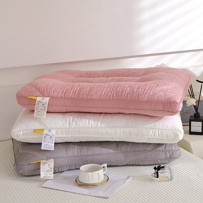 91家纺网 家纺一手货源 找家纺 （总）万聚凯枕芯 2025新款皇冠提花定型枕头枕芯