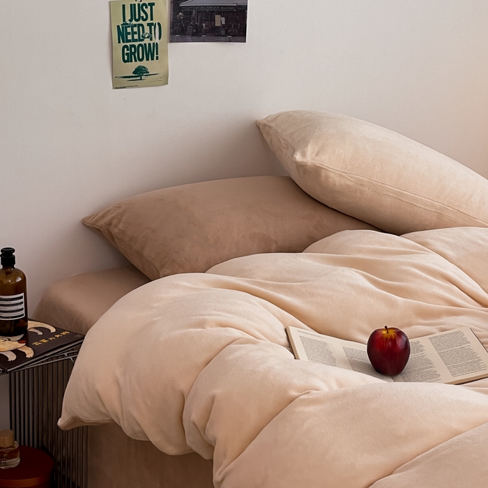 91家纺网 家纺一手货源 找家纺 （总）三朵家纺 2025新款法莱绒混搭四件套