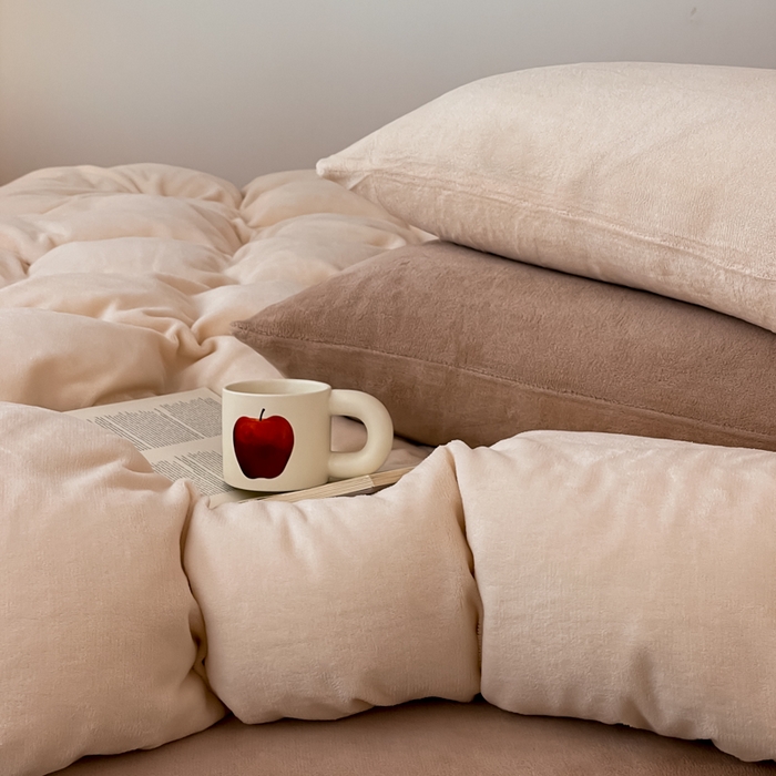 91家纺网 家纺一手货源 找家纺 （总）三朵家纺 2025新款法莱绒混搭四件套