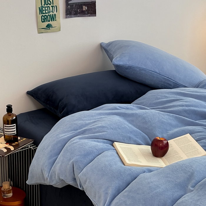 91家纺网 家纺一手货源 找家纺 （总）三朵家纺 2025新款法莱绒混搭四件套