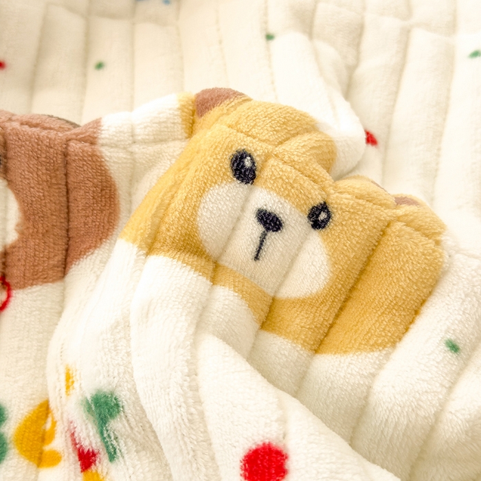 91家纺网 家纺一手货源 找家纺 （总）摩妮卡 2025新款小清新系列印花牛奶绒夹棉床笠三件套