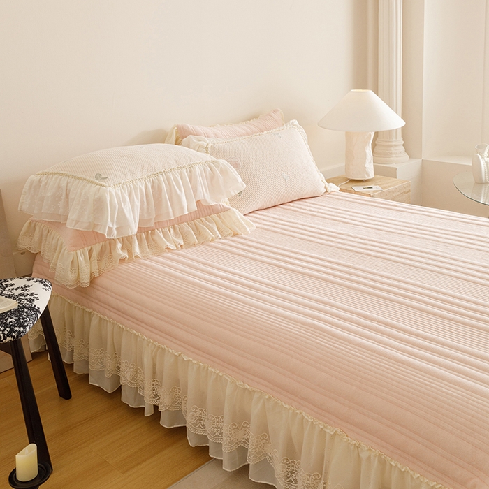 91家纺网 家纺一手货源 找家纺 （总）菊上家纺 2025新品高克重着色雕花浪漫玫瑰绒床盖款四件套-玫瑰故事系列