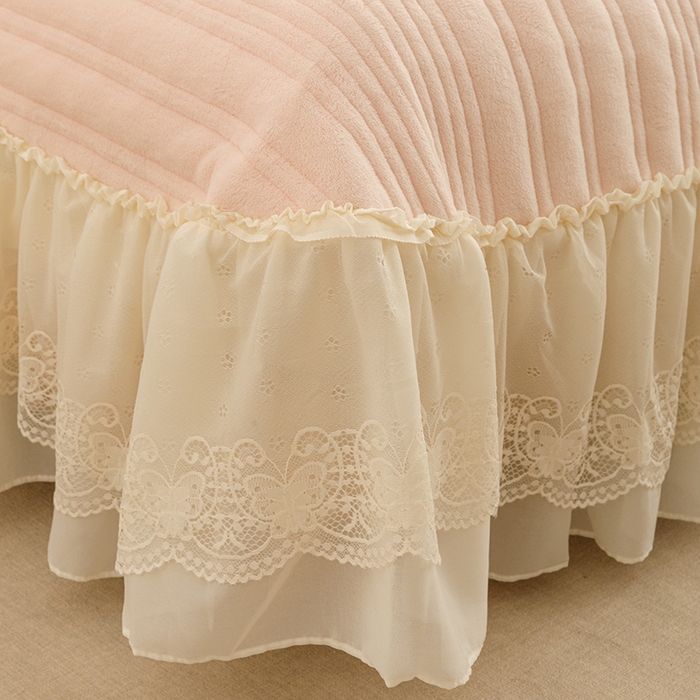 91家纺网 家纺一手货源 找家纺 （总）菊上家纺 2025新品高克重着色雕花浪漫玫瑰绒床盖款四件套-玫瑰故事系列