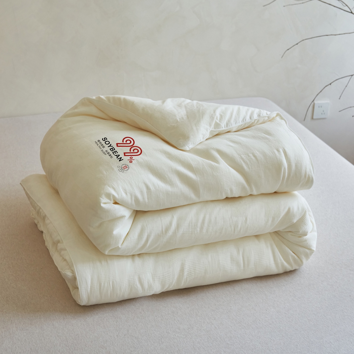 91家纺网 家纺一手货源 找家纺 （总）子由家居 2025新款全棉纯棉水洗提花99大豆冬被被子被芯