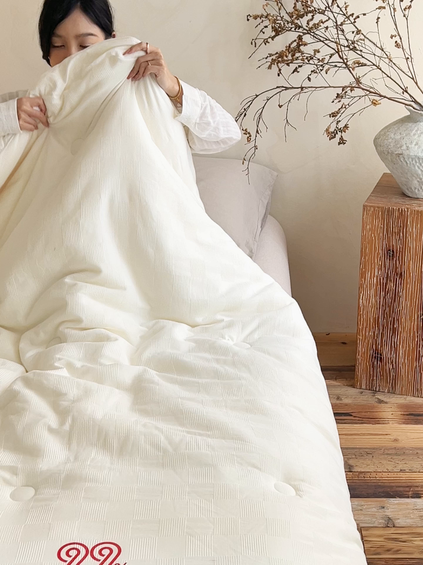 91家纺网 家纺一手货源 找家纺 （总）子由家居 2025新款全棉纯棉水洗提花99大豆冬被被子被芯