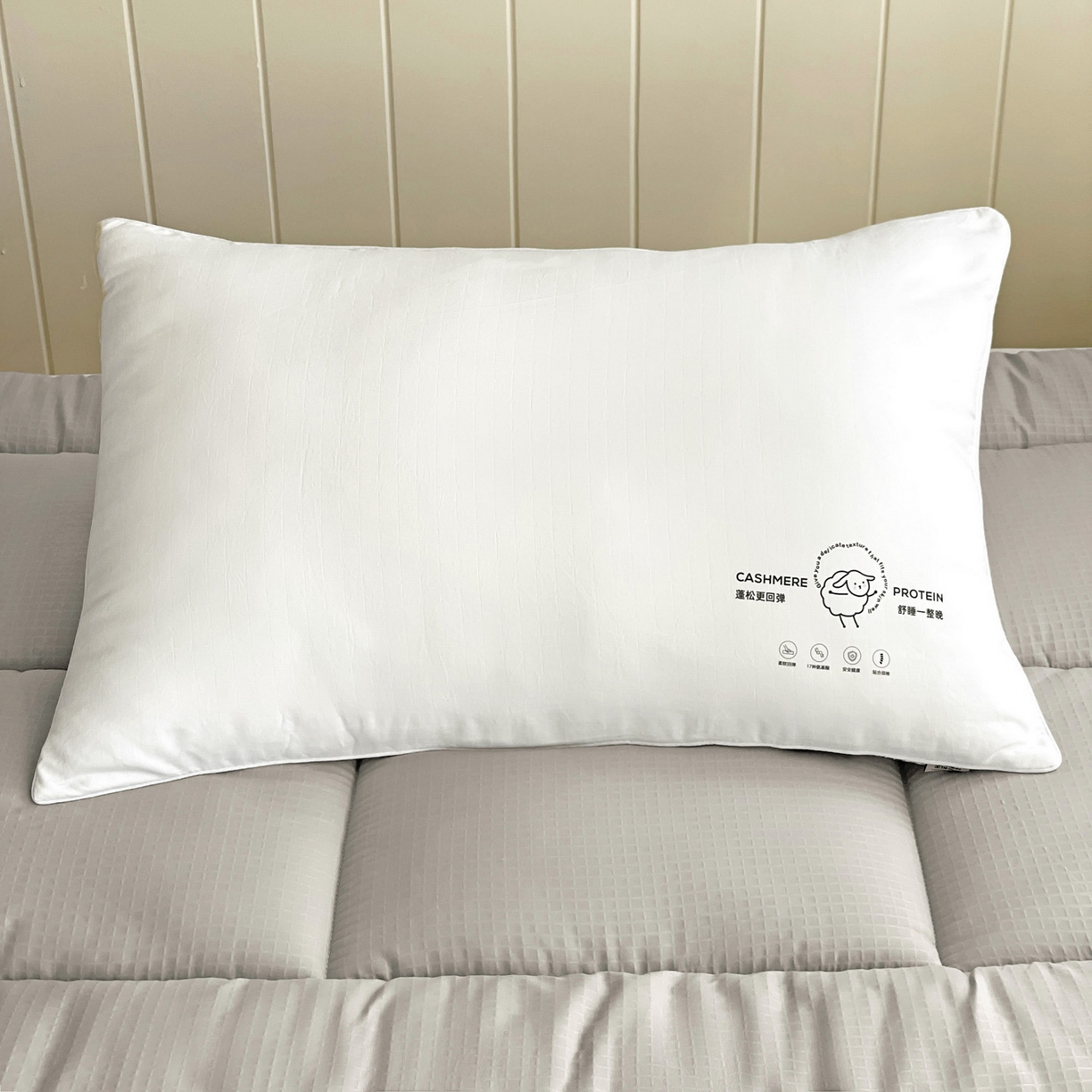 91家纺网 家纺一手货源 找家纺 （总）爱彼家纺 2025新款学生季无印风水洗棉褥子枕芯学生套件宿舍单人90x190床褥套床垫套