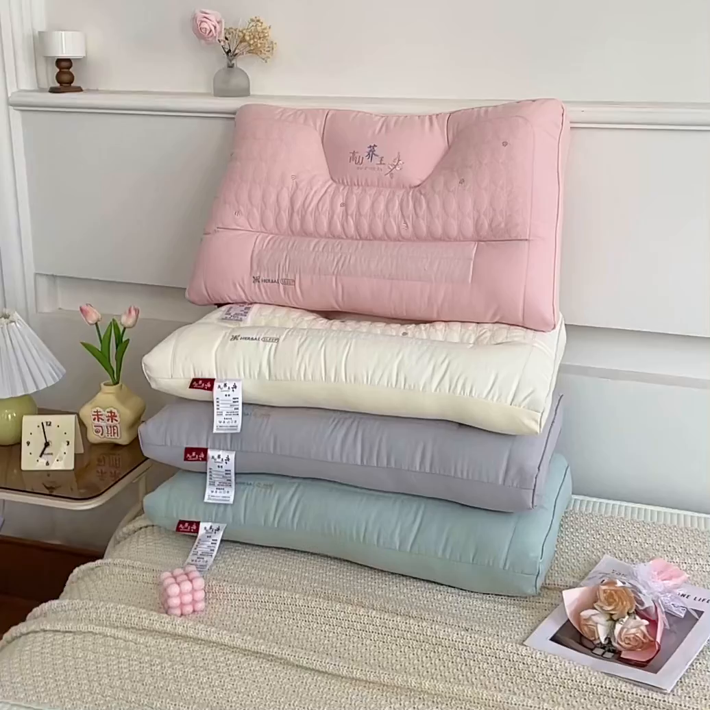 91家纺网 家纺一手货源 找家纺 （总）万聚凯枕芯 2025新款荞王枕头枕芯