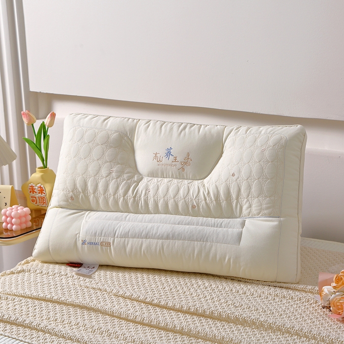 万聚凯枕芯 2025新款荞王枕头枕芯 白色