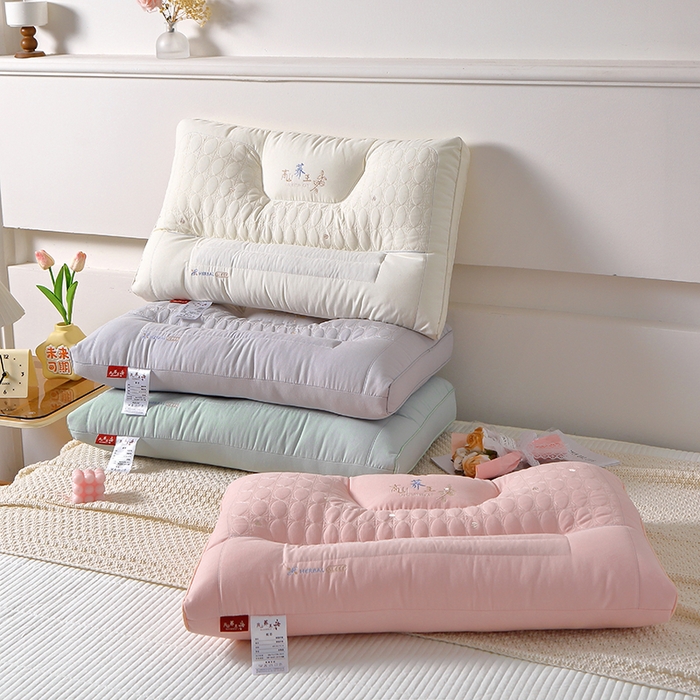 91家纺网 家纺一手货源 找家纺 万聚凯枕芯 2025新款荞王枕头枕芯 组合图