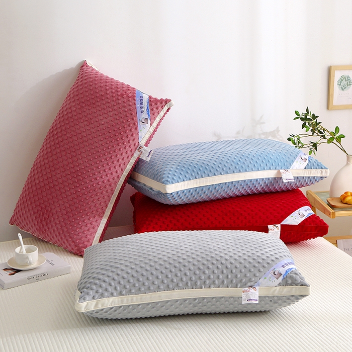 91家纺网 家纺一手货源 找家纺 万聚凯枕芯 2025新款绒豆豆枕头枕芯 组合图