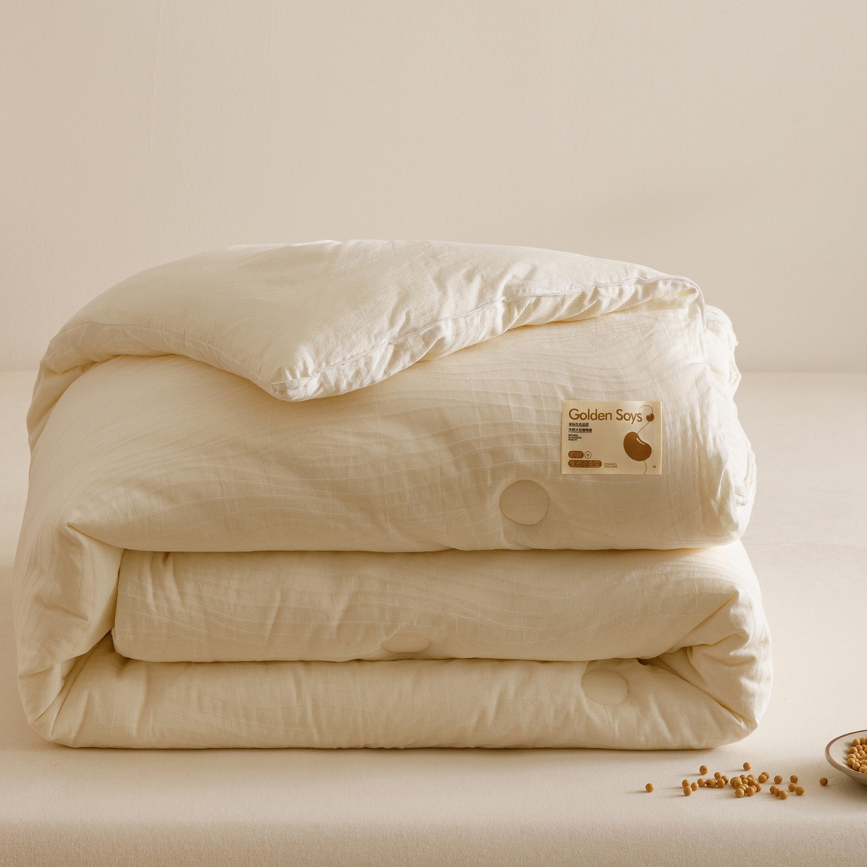 91家纺网 家纺一手货源 找家纺 （总）子由家居 2025新款全棉纯棉水洗棉树纹大提花55大豆被被子被芯